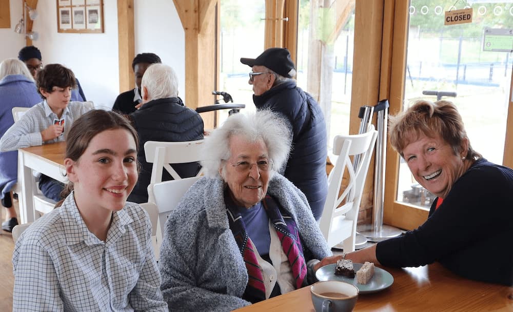Generations Connect Over Tea at Highfield and Brookham